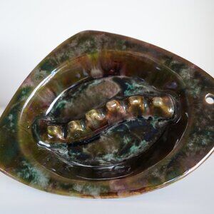 Beauce Pottery Ashtray Quebec Pottery Vintage 1970s 712-A Mid Century Modern